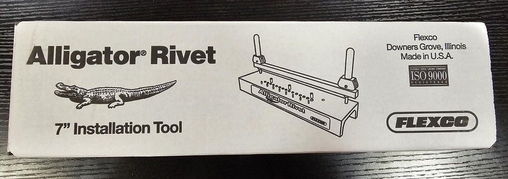 Alligator Rivet Lacing Tool 7″ Farm Tool 15004