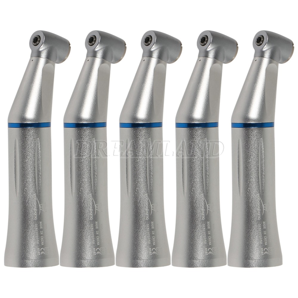 1-10 Dental Slow Low Speed Handpiece Push Contra Angle Inner Water Fit KAVO Dr
