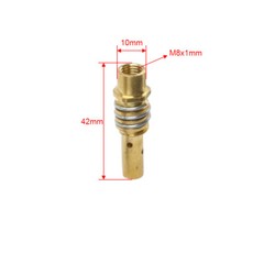 24pcs MB 15AK MIG Welding Gun Kit 030/035Contact Tip Nozzle Diffuser