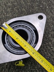 SealMaster SFT-24C Standard 2-Bolt Cast Iron Flange Ball Bearing 1-1/2 inch Bore