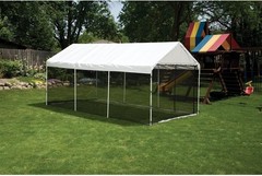 ShelterLogic MaxAP Screen House Enclosure Kit, 10 ft. x 20 ft. (Frame and Canopy
