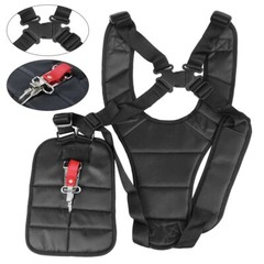 Double Shoulder Strimmer Padded Belt Harness Strap for Brush Cutter& Trimmer US