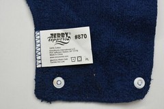 5 Pack Terry Toppers Navy Hard Hat Sweatbands Replacement Cotton Occunomix 870