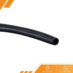 Black Tube Wire Harness Tubing 1/2-inch(12mm) ID 10 Ft Sleeve