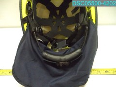 Yellow And Gray Type 3 Bushfire Fire Fighting Safety Helmet 1801:1997