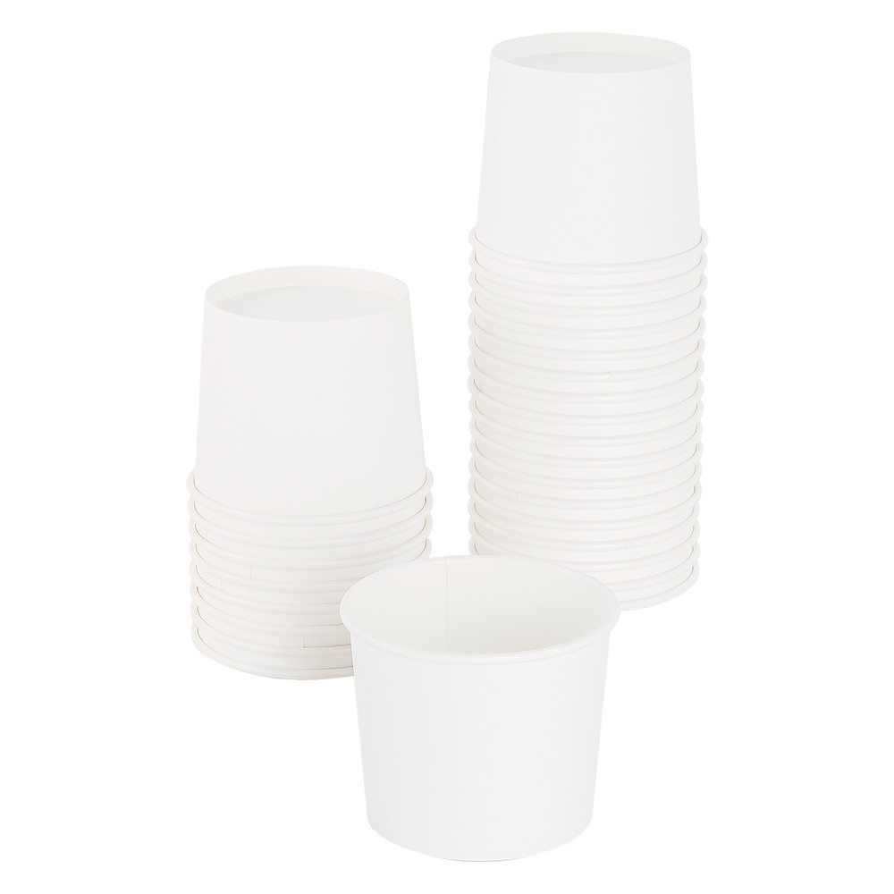 Karat Earth Eco-Friendly 10oz Paper Food Container (90.8mm), White – 1,000 ct
