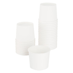 Karat Earth Eco-Friendly 10oz Paper Food Container (90.8mm), White – 1,000 ct