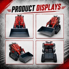 Brand New TYPHON STOMP 505 1,764lbs Skid Steer Loader 13.5hp B&S Gas USA Engine