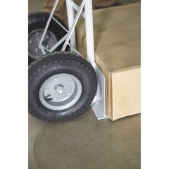 Strongway P-Handle Hand Truck, 1000-Lb. Capacity, 23.6in. x 23in. x 60in.