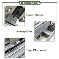 100-240V MC-32 Plug-in Electric Pipe Cutting Machine Pipe Diameter 0.4″-1.4″