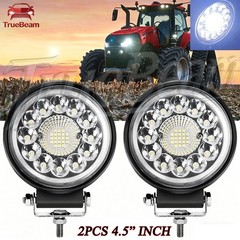 2pcs 4.5” round LED Work Light Spot fit Agriculture Vehicles Tractors Farming