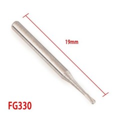 Dental Carbide Burs Tungsten Steel Bur FG # 330 Pear High Speed Midwest Type