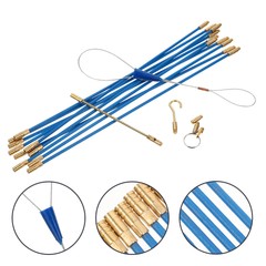 Practical Electrician Fiberglass Rod Glow Rods Wire Fishing Tools Cable Puller