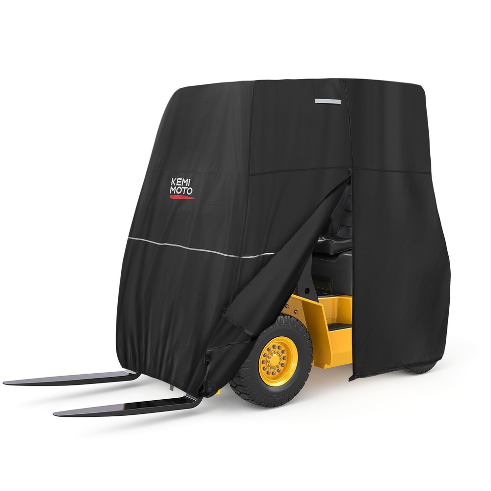 KEMIMOTO For most Standard Forklifts 420D Heavy Duty Forklift Storage Cover