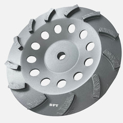 7″ Diamond Grinding Wheels Fast Grinding Concrete Masonry 5/8″-11 Thread 3 Pack