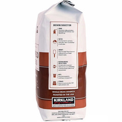 Kirkland Signature Espresso Blend Whole Bean Coffee Dark Roast 2.5 Pounds