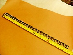 Renold #60 Single Strand Roller Chain Riveted 21″ New