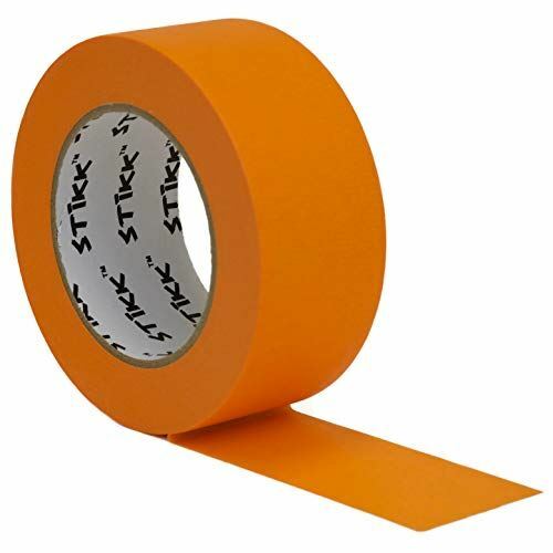 2″ inch x 60yd STIKK Orange Painters Tape 14 Day Easy Removal Trim Edge Finish