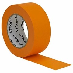 2″ inch x 60yd STIKK Orange Painters Tape 14 Day Easy Removal Trim Edge Finish
