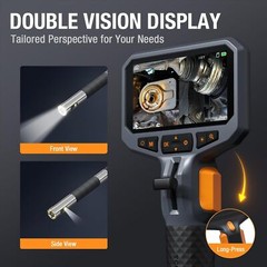 Two-Way Articulated Industrial Borescope Inspection Camera Single / Dual Lens