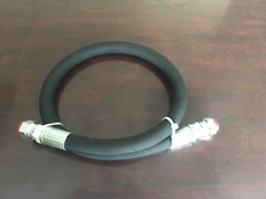 1/4″ x 72″ 2 wire 6,000 PSI Hydraulic Hose Assembly with 2 Female JIC Swivels