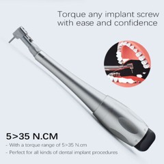Dental Implant Prosthetic Torque Wrench +Screw Drivers /Implant Locator 3D