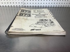 Bobcat 873 Skid Steer Operators & Maintenance Manual High Flow BICS 514140001-UP