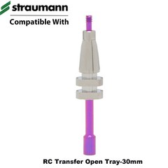 Dental Locator Abutment Transfer Open Closed Tray Analog NC/RC Fit Straumann ITI