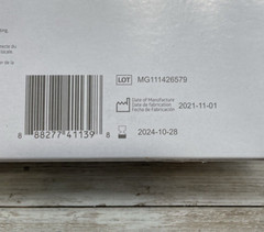 *3 DENTED* MEDLINE FITGUARD ES Stretch Vinyl Exam Gloves Size: LARGE, EXP: 10/24
