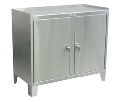NEW Jamco ZP136 Stainless Steel 2-Door Cabinet for Medical Hospital Industrial +