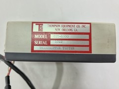 Thompson Equipment CTT-1000 Consistency Transmitter Tester TEC Model 1022