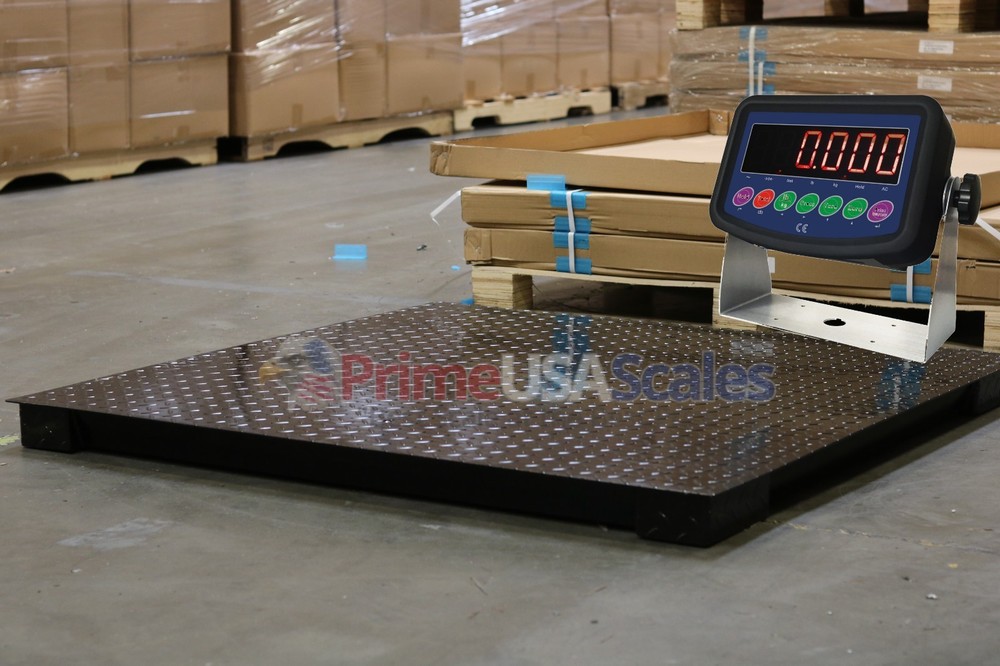 Floor Scale / Heavy Duty Platform (5’x5′) 60″x60″ 5,000 lb by 0.5 lb accuracy