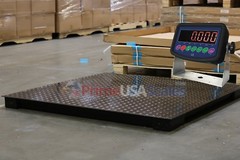 Floor Scale / Heavy Duty Platform (5’x5′) 60″x60″ 5,000 lb by 0.5 lb accuracy