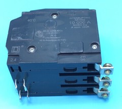 New Circuit Breaker Square D QOB360 3 Pole 60 Amp 240V 10kA BOLT ON PANEL ONLY