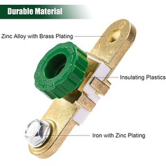 2Pcs Side Post Battery Disconnect Switch Battery Master Switch Isolator for Cut