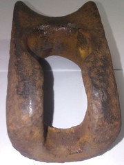 ANTIQUE! SOUVENIR SMALL CHOKER HOOK FROM REDWOODS LOGGING, ABOUT 2 & 1/2 POUNDS