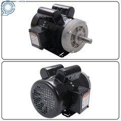 TEFC 3HP Farm Duty Motor 3450RPM 145T Single Phase 230V 60Hz CW/CCW