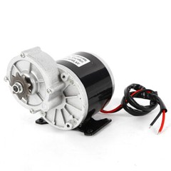 350w 24v 2 Poles Brushed Motor Electric Vehicle Geared Motor Decelerate Motor