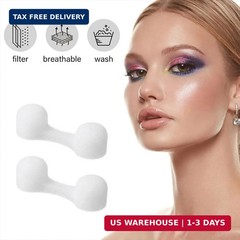 ElevateTech 100 Pieces Nose Plug Filter Disposable Nose Dust Filters Sponge Nost