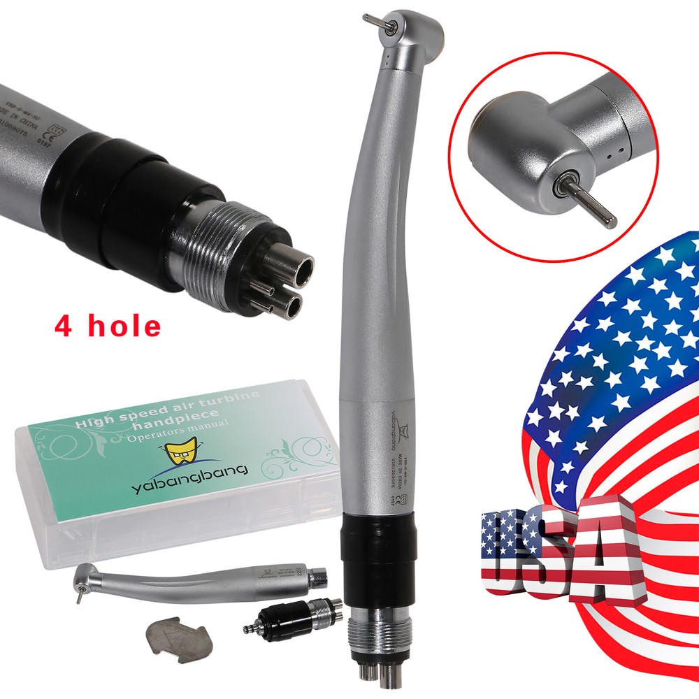 Dental High Speed Handpiece Standard +4H Quick Coupler Fit NSK QD-J / Rotor az