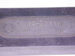VR/WESSON GT-22886 LATHE TURNING TOOL HOLDER 1 1/4 SQUARE SHANK 5 1/2 OAL 1.25