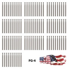 Dental Carbide Burs Tungsten Steel Bur FG # 4 Round for High Speed Handpiece