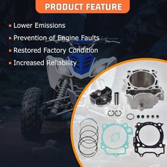 WR450F STD 95mm Cylinder Piston Gasket Kit Fit for Motorcycle Yamaha YZ450F 2…