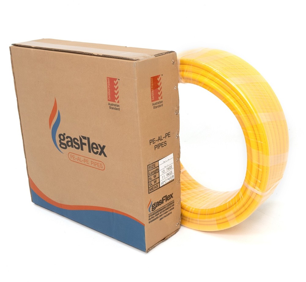 GasFlex 3/4″ Flexible Gas Pipe Tubing (330ft/100m roll) For Indoor /Underground
