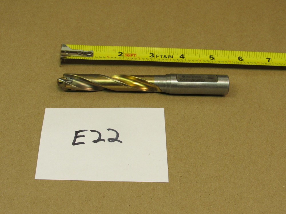 Ingersoll .531 – .547 13.5-13.9 mm Insert Drill TD1350067C0R01 Gold Twist 5xD