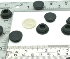 9/16″ Hole Solid Rubber Panel Plug for 1/8″ Panels – Electrical Enclosures