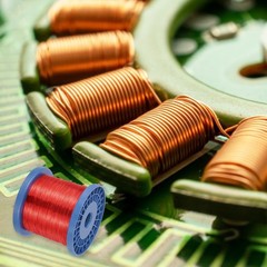 24 AWG Magnet Wire, 24 Gauge 48 oz Enameled Copper Wire, 155C(311F), Red,Blue