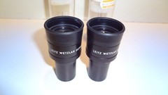 E. LEITZ LEICA PAIRED EYEPIECES 10X HP *NEW OLD STOCK*