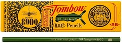 TOMBOW 51532 8900 Drawing Pencils, 2B, 12-Pack, Long Lasting Graphite Writing