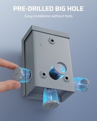 DEWENWILS 50 Amp Outdoor Inlet Box, Pre-Drilled for Easy Installation, SS2-50P